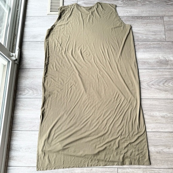 Lost in Layers Relaxed Bamboo Rayon Sleeveless Maxi Dress Handmade in Canada - Picture 12 of 15